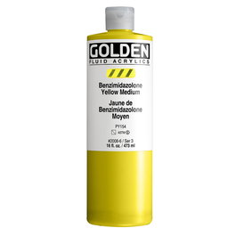 Golden Jaune Benzimidazolone Moyen Fluid Color 473 ml
