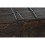 Coffre Home ESPRIT Marron Fer bois de teck 137 x 44 x 98 cm