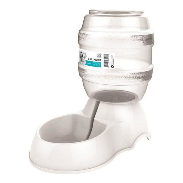 M-PETS Distributeur d'eau Cylinder 3500ml Blanc M-PETS Distributeur d'eau Cylinder 3500ml Blanc