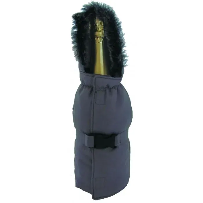 Housse isotherme Grand Nord pour gobelet thermique, tissu molletonné, diamètre 9 cm, hauteur 29 cm Housse isotherme Grand Nord pour gobelet thermique, tissu molletonné, diamètre 9 cm, hauteur 29 cm