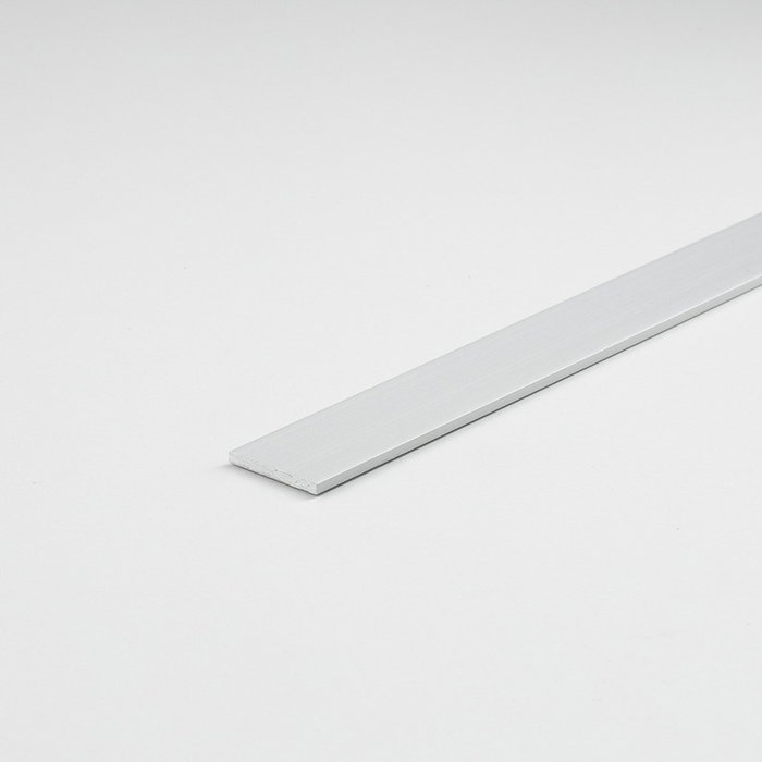 Arcansas Pletine aluminium argent 1000 x 20 x 2 mm profil bricolage Arcansas Pletine aluminium argent 1000 x 20 x 2 mm profil bricolage