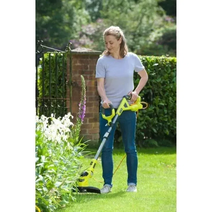 Ryobi RLT1831H25F Coupe-bordures dresse-bordures sans fil 18V ONE+, Ø coupe 25-30 cm, hybride, avec batterie 2.5 Ah et chargeur