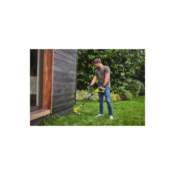 Ryobi RLT1831H25F Coupe-bordures dresse-bordures sans fil 18V ONE+, Ø coupe 25-30 cm, hybride, avec batterie 2.5 Ah et chargeur