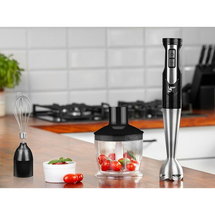 Lafe BRK-003A Bol mixeur Noir Argenté 800 W 600 ml