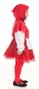 Creaciones Llopis Déguisement Enfant Petit Chaperon Rouge Taille 2-3 Ans - Ensemble avec Robe, Tablier et Cape