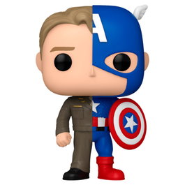 FUNKO Figura POP Marvel Steve Rogers Capitaine America