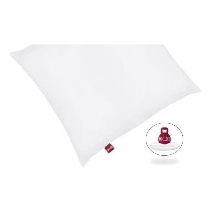 Abeil Lot de 2 oreillers Ultima Confort - 60 x 60 cm - Oreillers doux et gonflants - Certifiés Oeko-Tex Standard 100