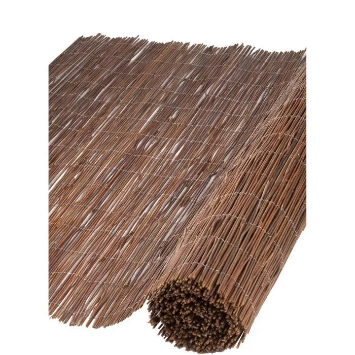 Nature Canisse en Osier Fin Occultante 4/5 - Dimensions 1 x 3 m - FSC® - Décoration Naturelle pour Extérieur