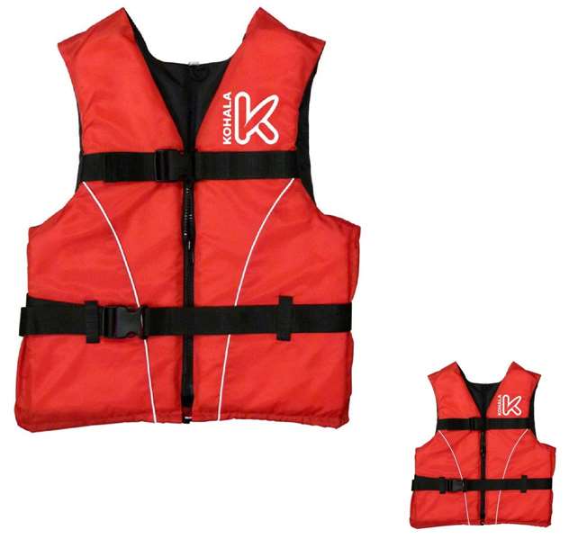 Ociotrends Gilet de Sauvetage XXL - 100 kg, 16 Pouces, Pour Adultes 12 Ans et Plus, Instructions en FR/ES/EN