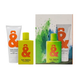 Fun&Basics - Eau de Toilette Be Fun Women - Parfum pour Femme jeune et dynamique - 100 ml + Crème pour le Corps