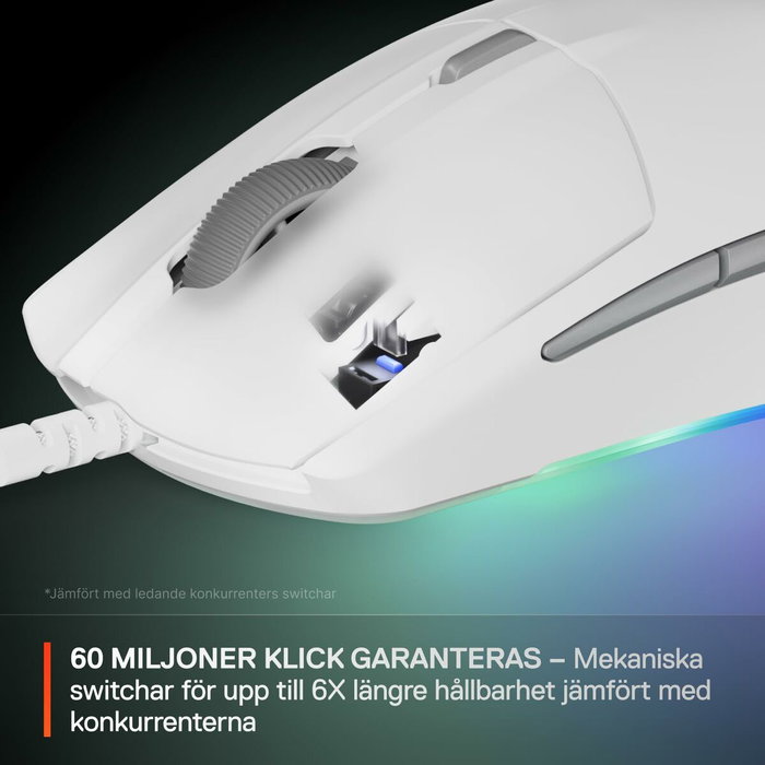 Souris SteelSeries 62516 Blanc Souris SteelSeries 62516 Blanc