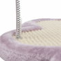 Trixie Patte griffoir Junior avec poteau - 50 cm - Naturel et mauve