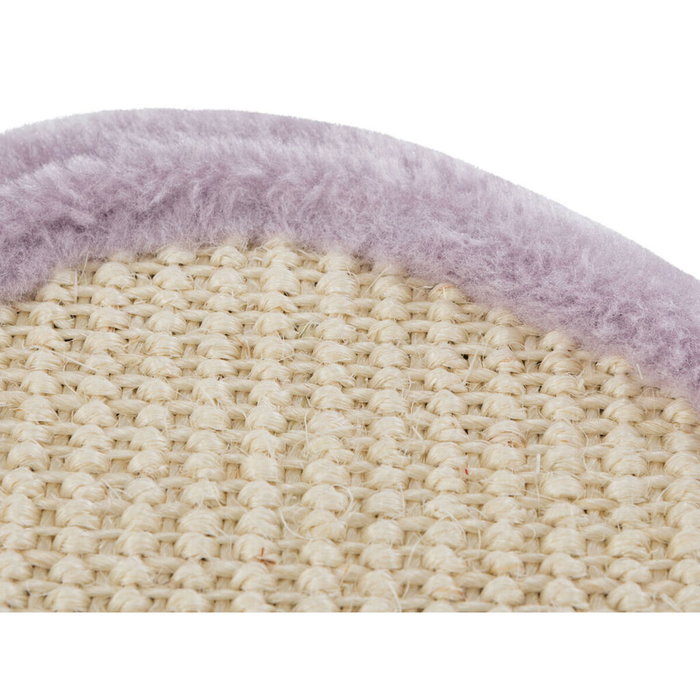 Trixie Patte griffoir Junior avec poteau - 50 cm - Naturel et mauve