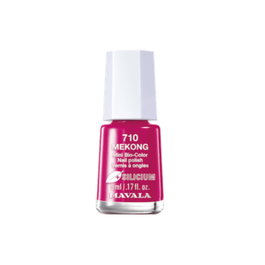 Mavala Mini Bio-Color Vernis à ongles éco-responsable ton Mekong 710 - 85% d'origine naturelle, avec silicium fortifiant, brillant durable