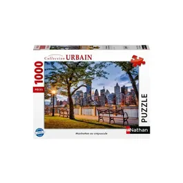 Nathan Jeux Puzzle 1000 Pièces - Collection d'Images Inédites et Originales (Évasion, Urbain, Tendresse, Vie Sauvage, Artiste)