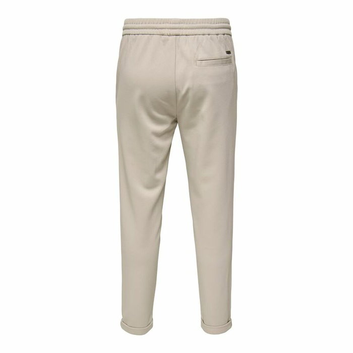 Pantalon de Survêtement pour Adultes Only & Sons Onslinus Crop Tap 0192 Beige Homme