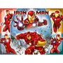 Ravensburger - Puzzle 100 Pièces XXL Marvel Avengers - Le Puissant Iron Man - 49x36 cm - À Partir de 6 Ans - Réf. 00013377