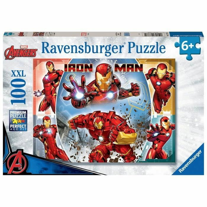 Ravensburger Puzzle XXL 100 pièces Le puissant Iron Man / Marvel Avengers Ravensburger Puzzle XXL 100 pièces Le puissant Iron Man / Marvel Avengers