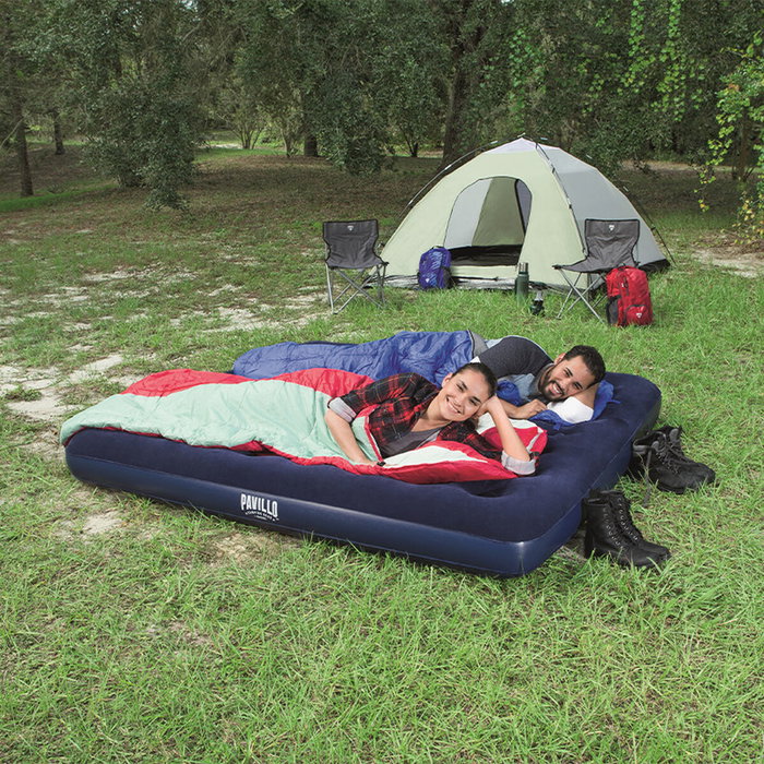 Bestway Matelas gonflable King Air 2 places - 203 x 183 x 22 cm