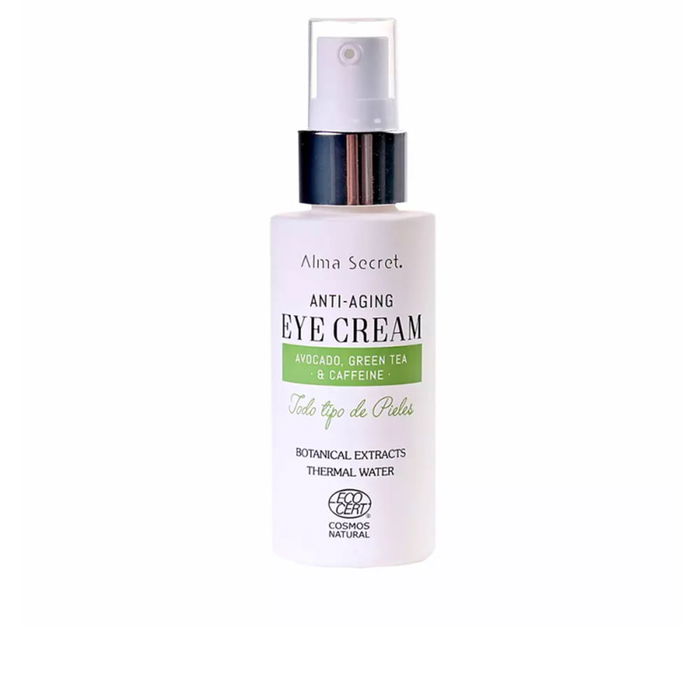 Alma Secret Crème Anti-Âge Yeux Avocat, Thé Vert, Caféine - Soin Naturel 30 ml Alma Secret Crème Anti-Âge Yeux Avocat, Thé Vert, Caféine - Soin Naturel 30 ml