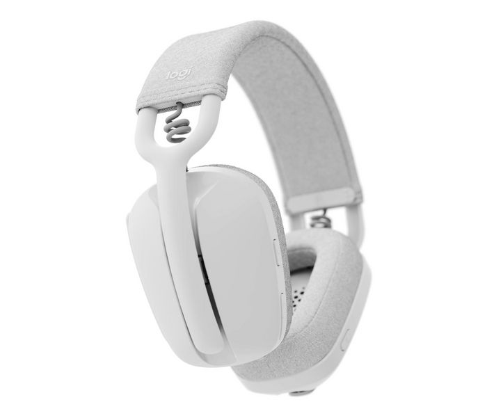 Logitech Zone Vibe 100 - Casque audio sans fil Bluetooth avec micro antibruit, écouteurs 40mm, 20h autonomie, confort mémoire mousse, pour télétravail et musique