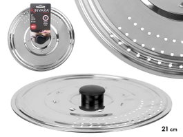 Kinvara Tapa de poêle en métal avec égouttoir 22 cm (Set de 24)