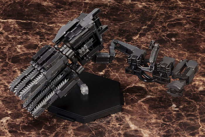 Armored Core V accessoires 1/72 Overed Weapon Set 24 cm