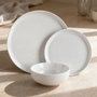 Home ESPRIT Service de Vaisselle ESPRIT Blanc Porcelaine Moderne 18 Pièces