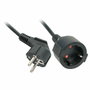 Lindy Rallonge de câble d'alimentation secteur Schuko, 5 mètres, noir