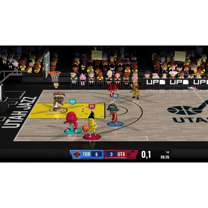 Just For Games NBA Bounce - Jeu vidéo de basket PS5, jeu arcade innovant avec matchs dynamiques et gameplay captivant Just For Games NBA Bounce - Jeu vidéo de basket PS5, jeu arcade innovant avec matchs dynamiques et gameplay captivant