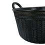 WOLFPACK LINEA PROFESIONAL Espuerta Goma Carbonera 30 Litres Noir