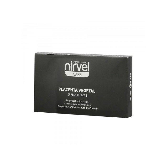 Nirvel Placenta Vegetal Ampollas Control Caída 10x10ml Nirvel Placenta Vegetal Ampollas Control Caída 10x10ml