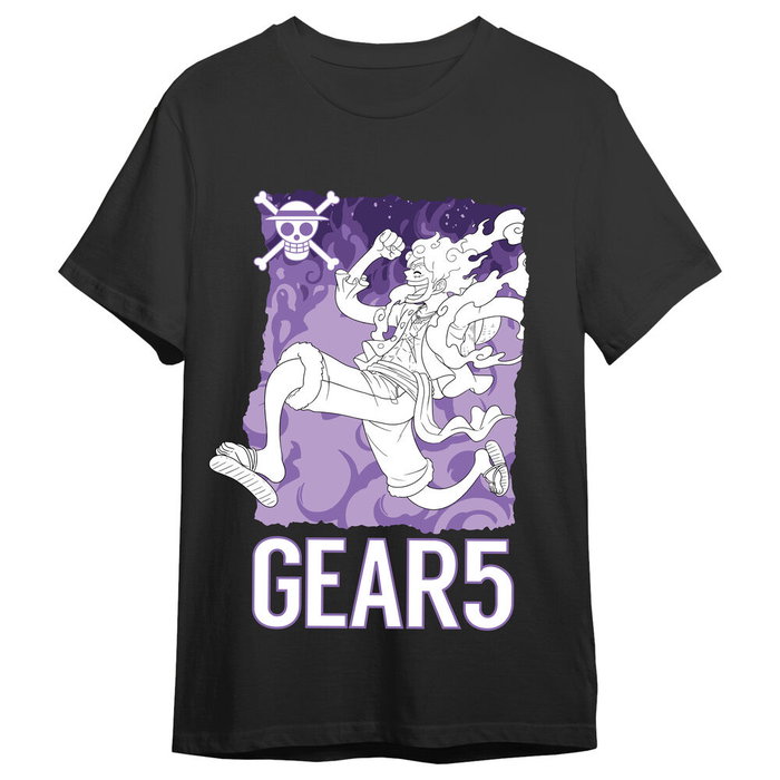 TOEI ANIMATION - T-shirt adulte One Piece Monkey D. Luffy Gear 5 en coton - Taille L TOEI ANIMATION - T-shirt adulte One Piece Monkey D. Luffy Gear 5 en coton - Taille L