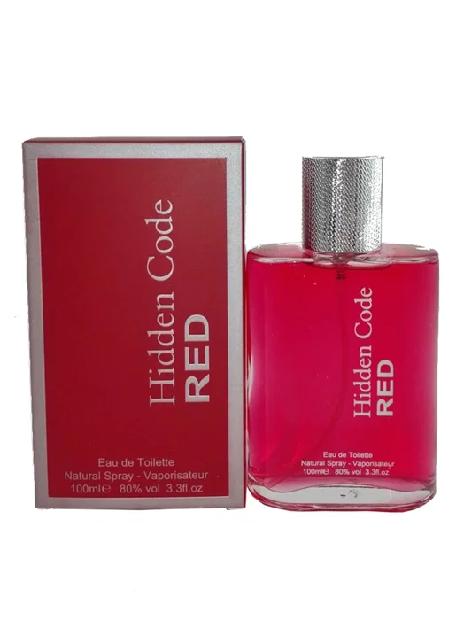 Fine Perfumery Hidden Code Red Eau de Toilette pour Hommes 100 ml Fine Perfumery Hidden Code Red Eau de Toilette pour Hommes 100 ml