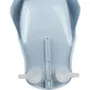Thermobaby Transat de bain Daphné - Siège de bain bébé, Bleu, Conforme aux normes de sécurité, Pour enfants jusqu'à 8 kg, Compact (48,5 x 23 x 18 cm)