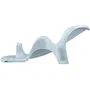 Thermobaby Transat de bain Daphné - Siège de bain bébé, Bleu, Conforme aux normes de sécurité, Pour enfants jusqu'à 8 kg, Compact (48,5 x 23 x 18 cm)
