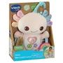 Vtech Baby Eliott Bébé Axolotl Musical - Peluche Interactive avec Hochet et Sons Nature - Bouteilles Recyclées - 3-36 Mois
