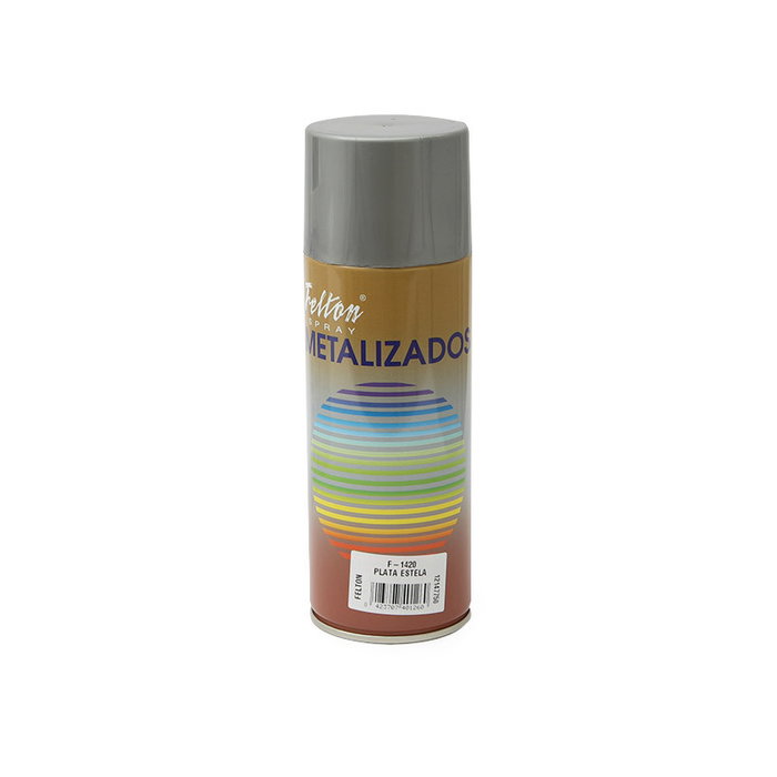 Felton Spray Peinture Métallique Plata Metálico Estelar 400ml Felton Spray Peinture Métallique Plata Metálico Estelar 400ml