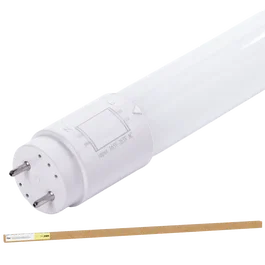 BX3 LIGHT Tube LED T8 en verre 18W 2340 Lm Blanc Froid 6000K 120 cm Remplaçant 36W Fluorescent 40000H Connexion 2 Extrémités Réf. BX3-T8GL120-18W-CW