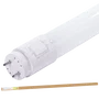 BX3 LIGHT Tube LED T8 en verre 18W 2340 Lm Blanc Froid 6000K 120 cm Remplaçant 36W Fluorescent 40000H Connexion 2 Extrémités Réf. BX3-T8GL120-18W-CW