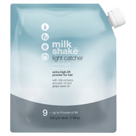 Milk Shake Light Catcher - Poudre oxydante pour cheveux jusqu'à 9 niveaux d'éclaircissement - 500 g