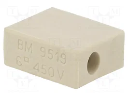 BM GROUP Barrette de jonction d'alimentation 450V naturelle