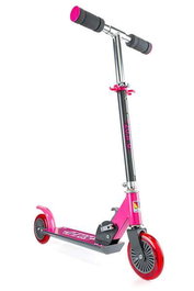 Molto Trottinette 2 Roues Pliable pour Enfant - Rose, Hauteur Réglable 72-77 cm, Capacité de Charge 50 kg