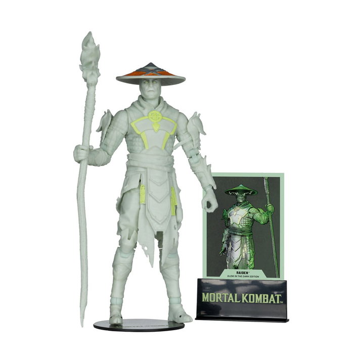 Mortal Kombat Glow in the Dark Edition figurine Raiden (Gold Label) 18 cm Mortal Kombat Glow in the Dark Edition figurine Raiden (Gold Label) 18 cm