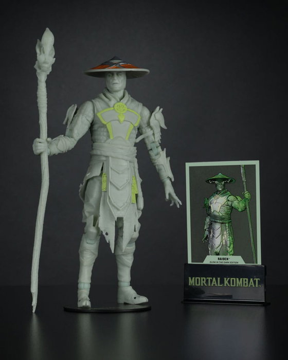 Mortal Kombat Glow in the Dark Edition figurine Raiden (Gold Label) 18 cm Mortal Kombat Glow in the Dark Edition figurine Raiden (Gold Label) 18 cm