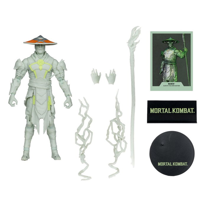 Mortal Kombat Glow in the Dark Edition figurine Raiden (Gold Label) 18 cm Mortal Kombat Glow in the Dark Edition figurine Raiden (Gold Label) 18 cm