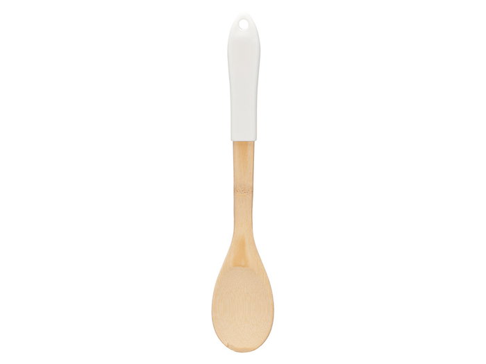 Kinvara Pala Cuillère Bambou Blanc 32 x 6 x 1,2 cm (Set de 24)