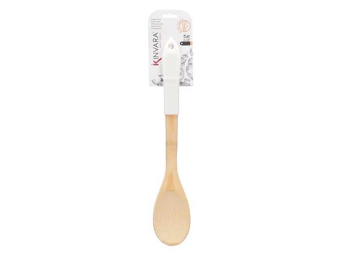 Kinvara Pala Cuillère Bambou Blanc 32 x 6 x 1,2 cm (Set de 24)