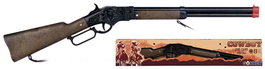 Gonher - Rifle 8 Tiros - Fusil jouet 8 coups, couleur noir, dimensions 69,5 x 12 x 5 x 3,5 cm
