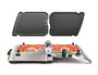 Sage SGR700BSS4EEU1 - Grill-presse électrique multifonction pour plancha et barbecue avec plaques céramiques antiadhésives réversibles et lavables au lave-vaisselle